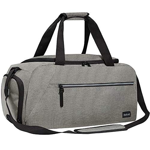 ROTOT Gym Duffel Bag Weekend Travel Bag with a Water-resistant Insulated Pocket Gym Bag with Waterproof Shoe Pouch ROTOT Gym Duffel Bag Weekend Travel Bag with a Water-resistant Insulated Pocket Gym Bag with Waterproof Shoe Pouch
